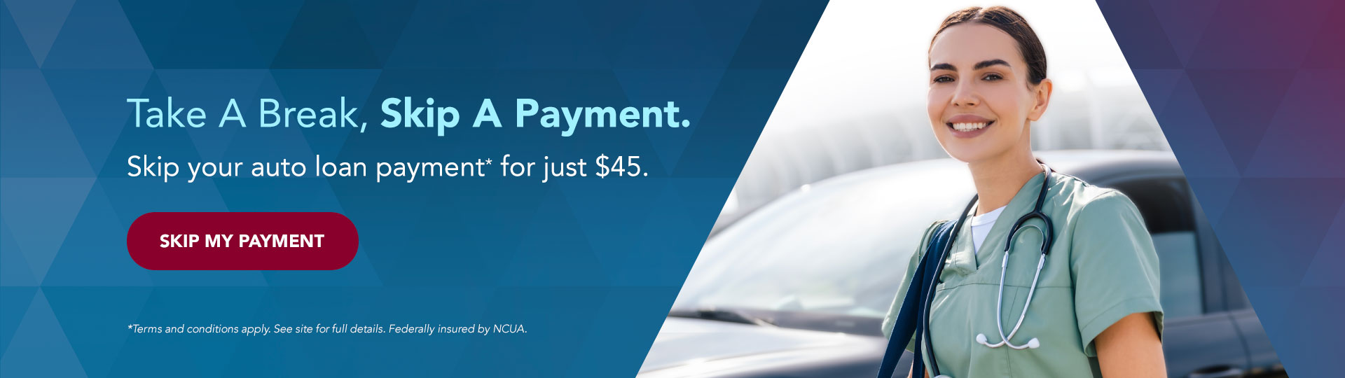 Skip a payment special offer Skip a payment special offer