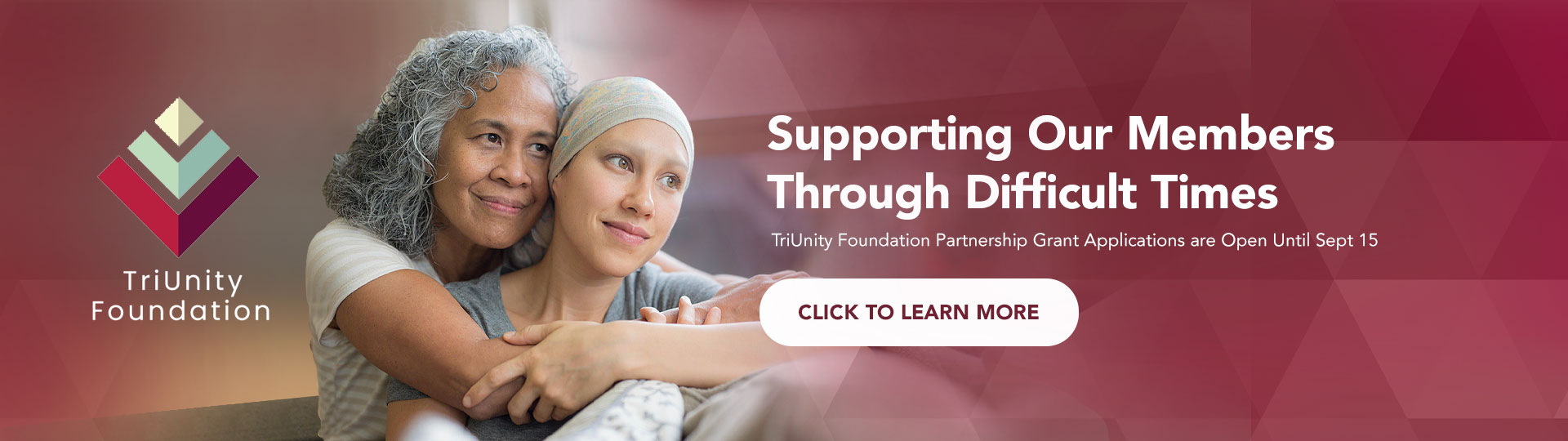 TriUnity Foundation - Grants Available Until Sep. 15th TriUnity Foundation - Grants Available Until Sep. 15th