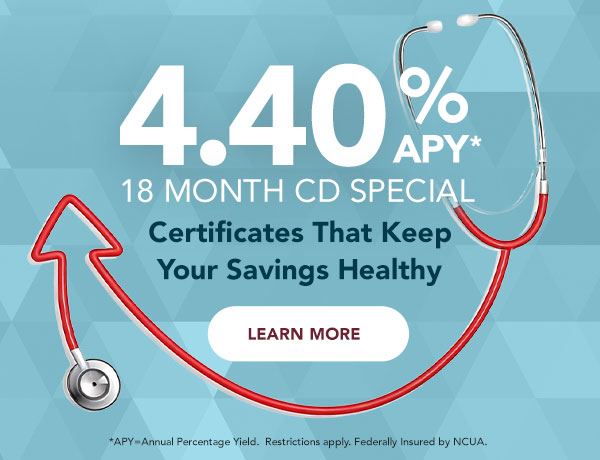 CD Special 18 Month @ 4.18% APY CD Special 18 Month @ 4.18% APY