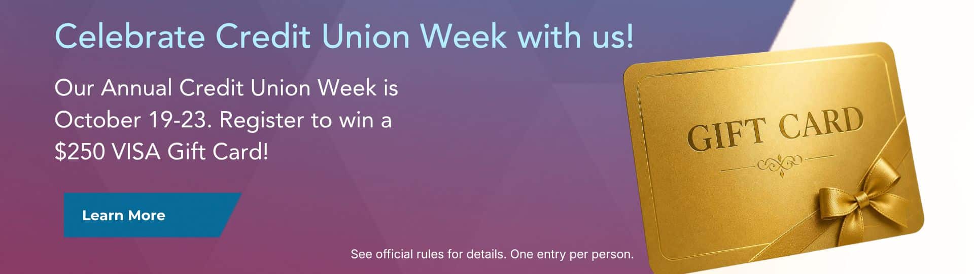 Credit Union Week - AHCU Credit Union Week - AHCU