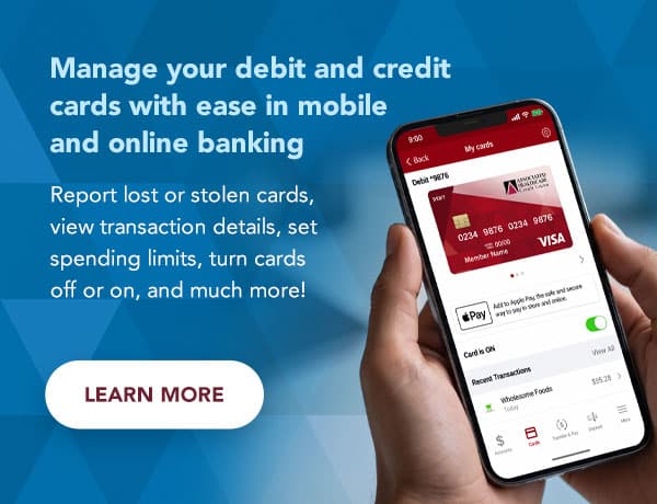 New Card Controls New Card Controls