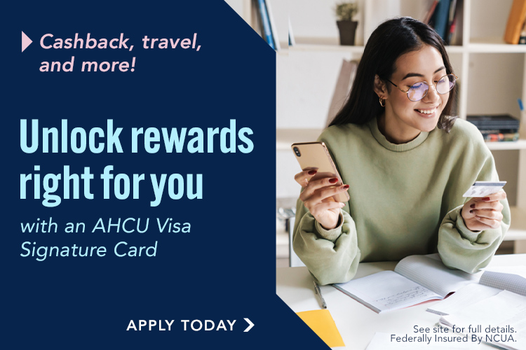 AHCU Visa Card Rewards
