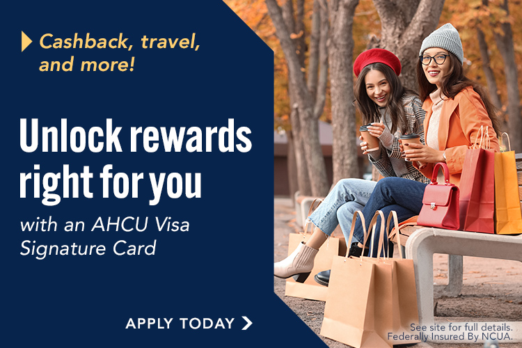 AHCU Visa Card Rewards