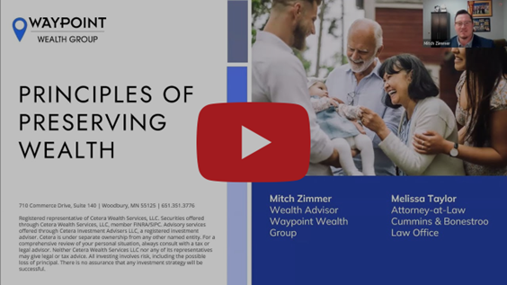 Waypoint - Principles of Preserving Wealth Waypoint - Principles of Preserving Wealth Webinar