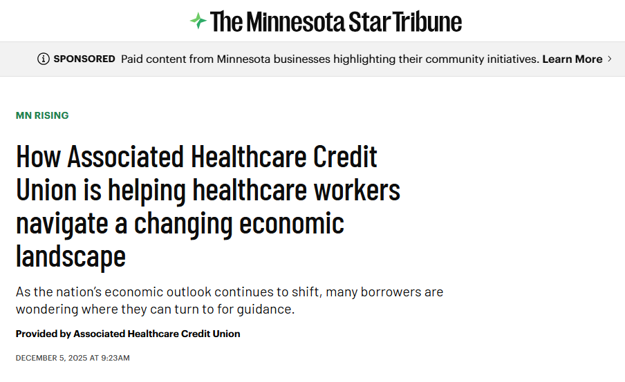 How AHCU is helping healthcare workers in a changing economic landscape