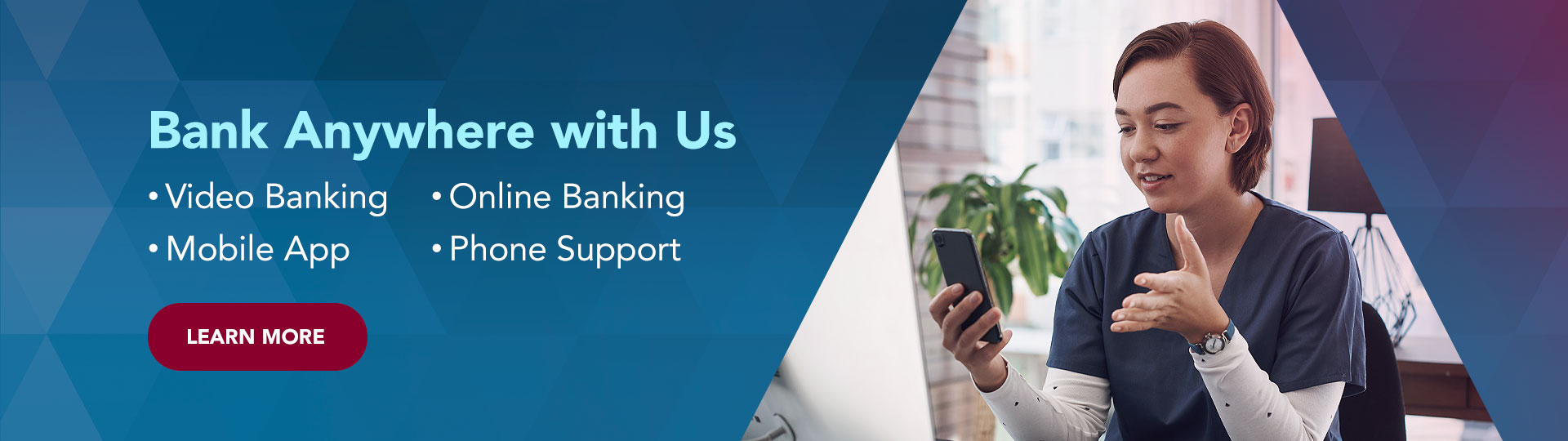 Bank Anywhere with Us