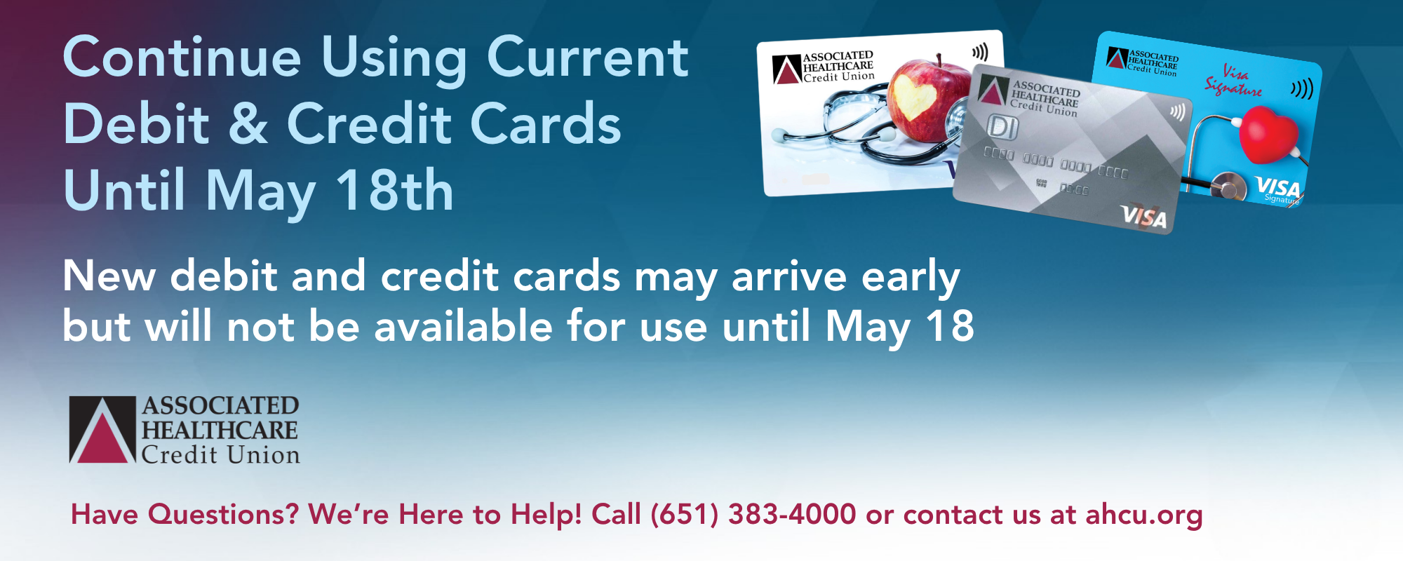 Use Current and Debit Card