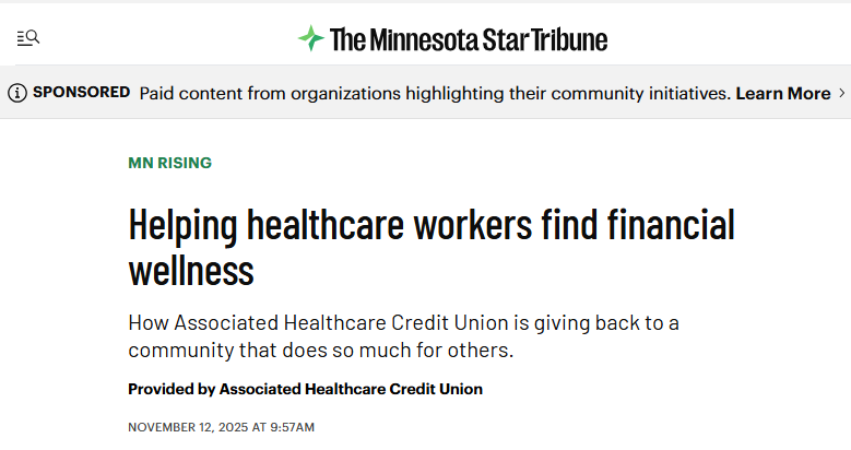 Helping healthcare workers find financial wellness.