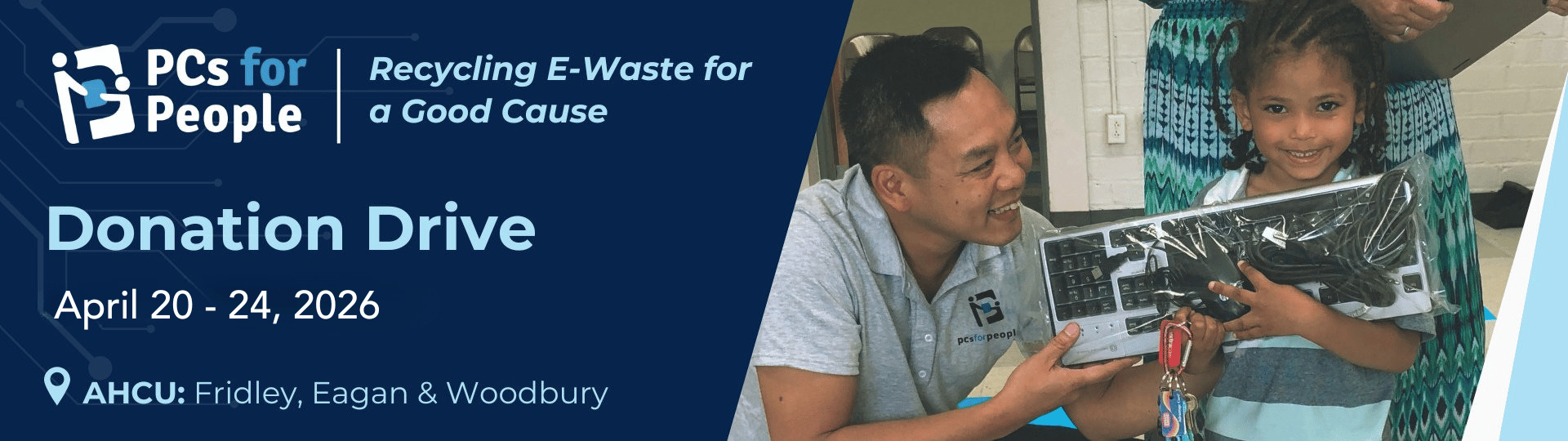 PCs For People Donation Drive