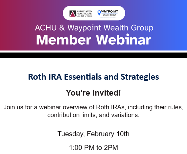 Waypoint Webinar -  Roth IRA's