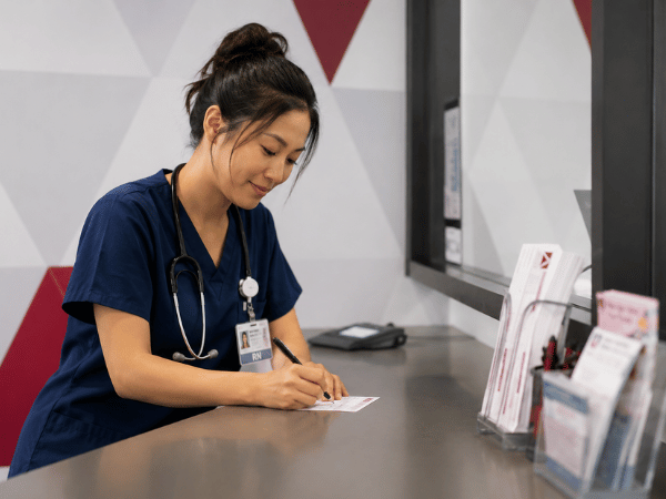 Nurse opening certificate
